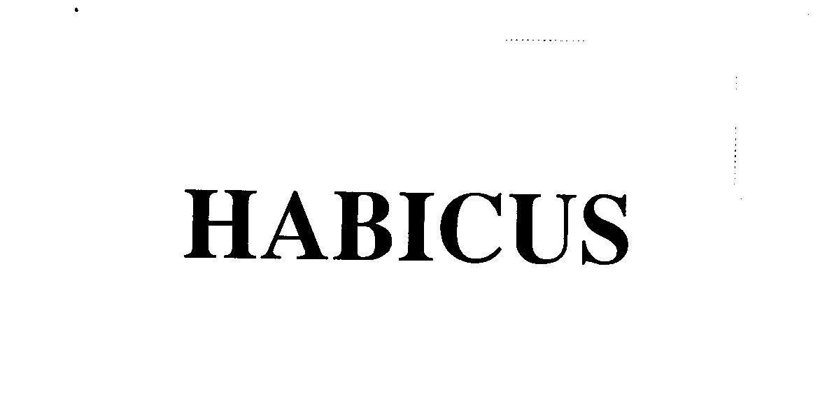 Mẫu nhãn hiệu HABICUS