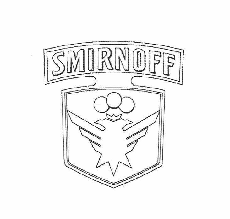 Mẫu nhãn hiệu SMIRNOFF