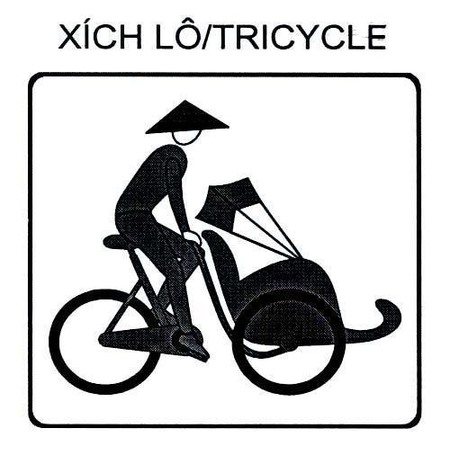 Mẫu nhãn hiệu XíCH LÔ/TRICYCLE