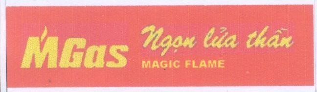Mẫu nhãn hiệu MGAS NGọN LửA THầN MAGIC FLAME