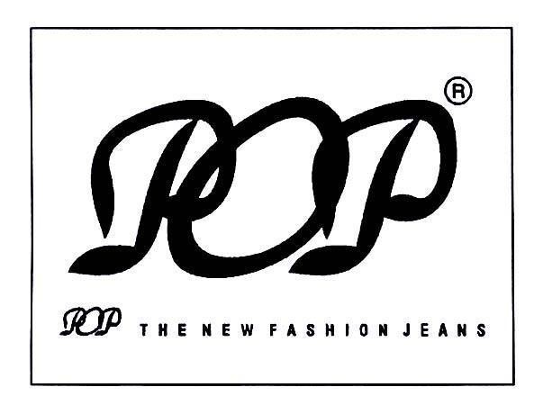 Mẫu nhãn hiệu POP POP THE NEW FASHION JEANS