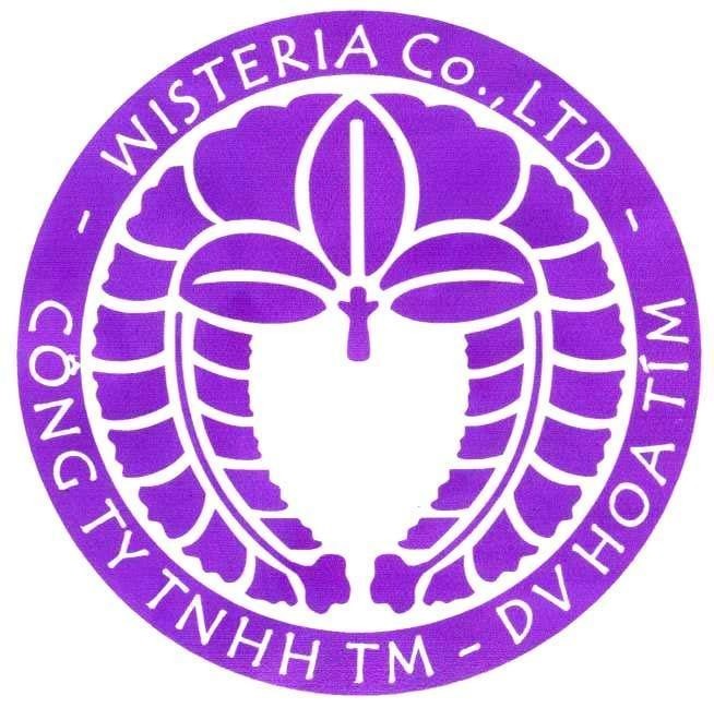 Mẫu nhãn hiệu WISTERIA HOA TíM CO.,LTD CONG TY TNHH TM-DV