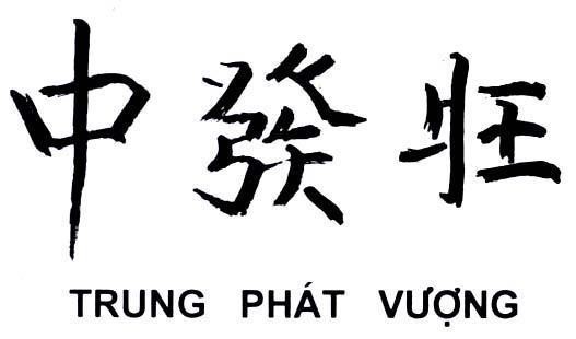 Mẫu nhãn hiệu TRUNG PHáT VƯợNG