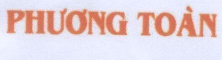 Mẫu nhãn hiệu PHƯƠNG TOàN