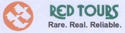 Mẫu nhãn hiệu RED TOURS RARE REAL RELIABLE