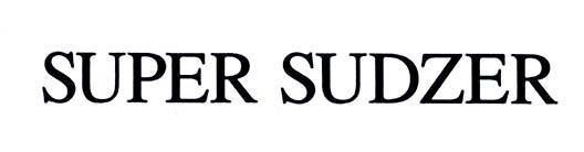 Mẫu nhãn hiệu SUPER SUDZER