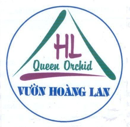 Mẫu nhãn hiệu HL QUEEN ORCHID VƯờN HOàNG LAN
