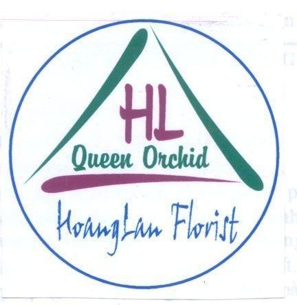 Mẫu nhãn hiệu HL QUEEN ORCHID HOANG LAN FLORIST