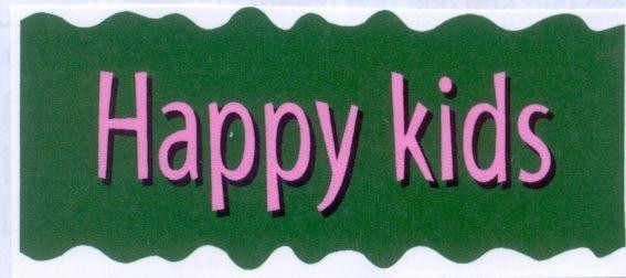 Mẫu nhãn hiệu HAPPY KIDS