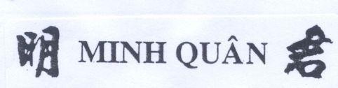Mẫu nhãn hiệu MINH QUÂN