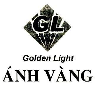 Mẫu nhãn hiệu GL GOLDEN LIGHT ánh Vàng SOLUTIONS PROVIDE
