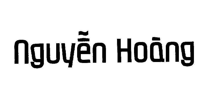 Mẫu nhãn hiệu NGUYễN HOàNG