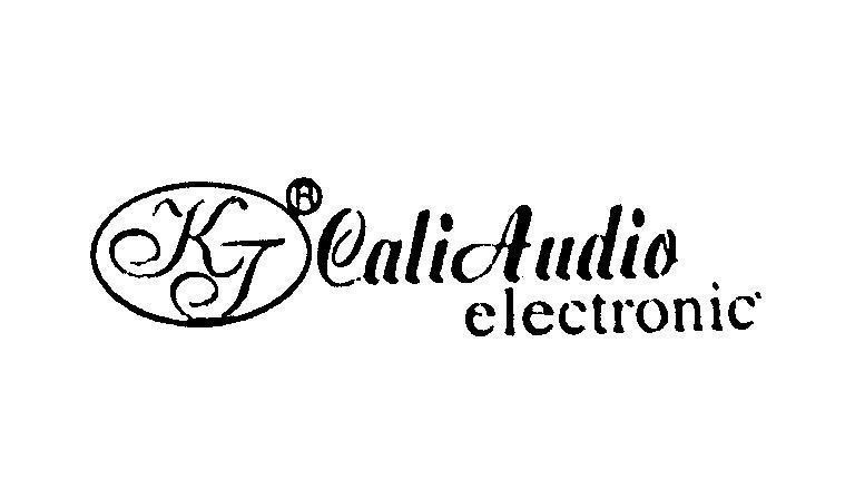 Mẫu nhãn hiệu KT CALI AUDIO ELECTRONIC