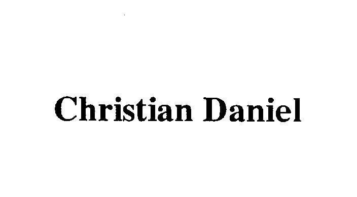 Mẫu nhãn hiệu CHRISTIAN DANIEL