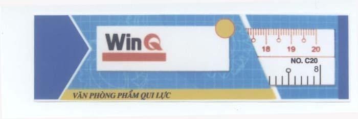 Mẫu nhãn hiệu WINQ Văn Phòng Phẩm QuI Lực