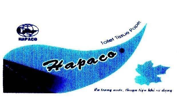 Mẫu nhãn hiệu GHP HAPACO TOILET TISSUE PAPER