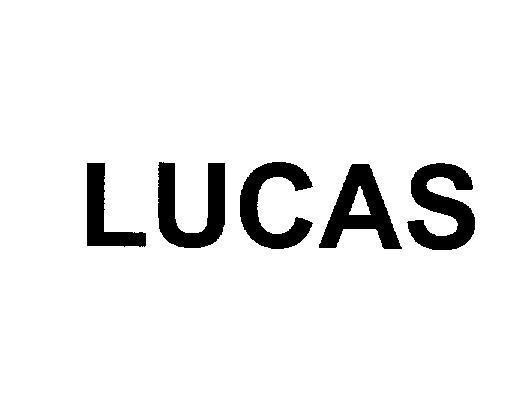 Mẫu nhãn hiệu LUCAS