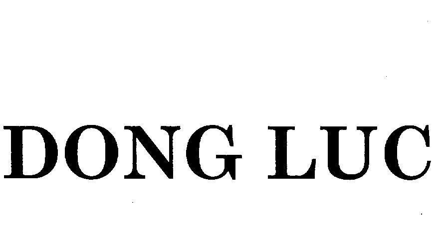 Mẫu nhãn hiệu DONG LUC