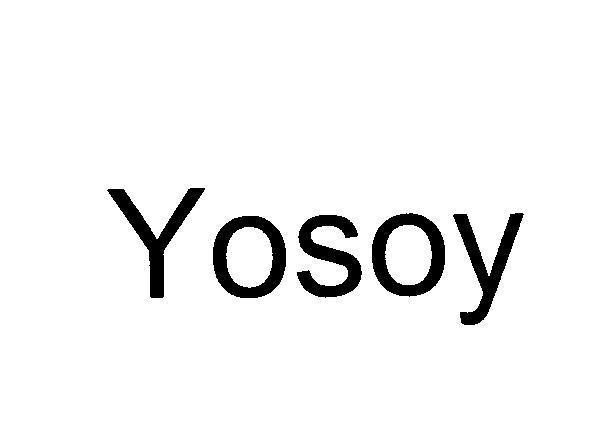 Mẫu nhãn hiệu YOSOY