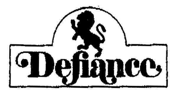 Mẫu nhãn hiệu DEFIANCE