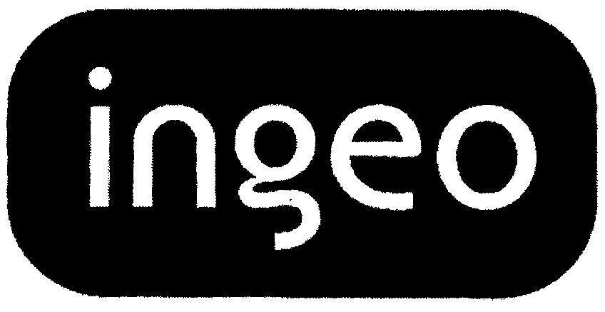 Mẫu nhãn hiệu INGEO
