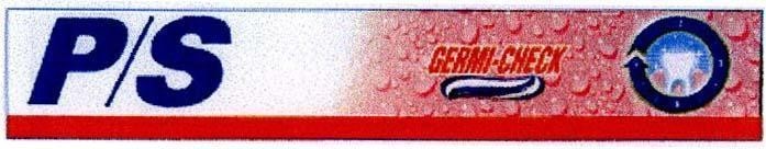 Mẫu nhãn hiệu P/S GERMI-CHECK