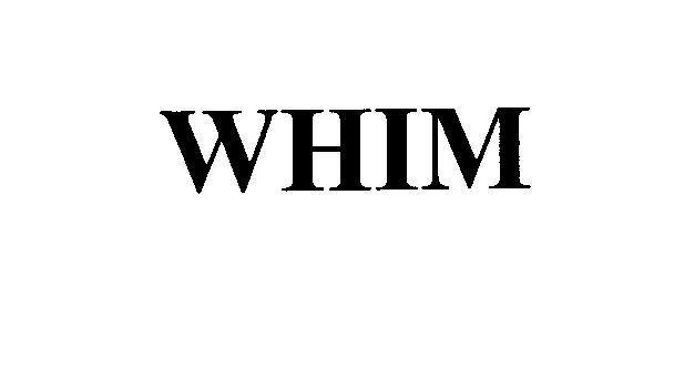 Mẫu nhãn hiệu WHIM