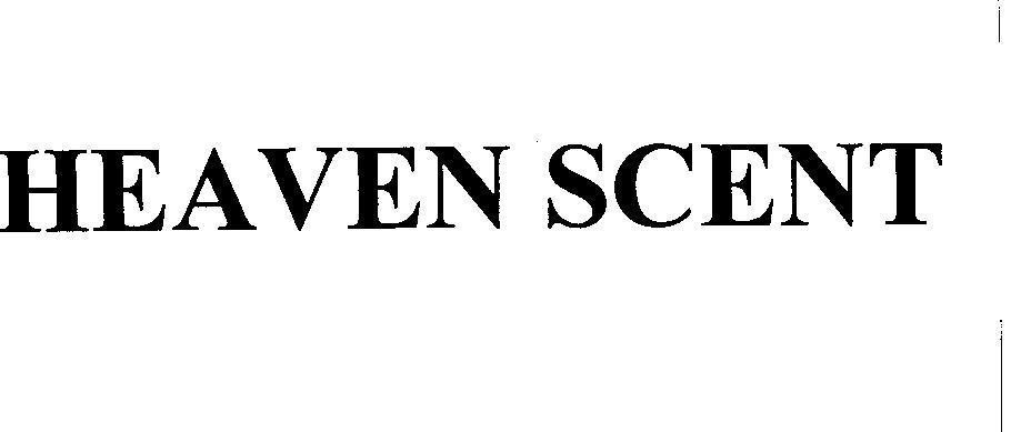 Mẫu nhãn hiệu HEAVEN SCENT