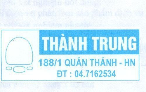 Mẫu nhãn hiệu THàNH TRUNG 188/1 QUáN THáNHH - HN