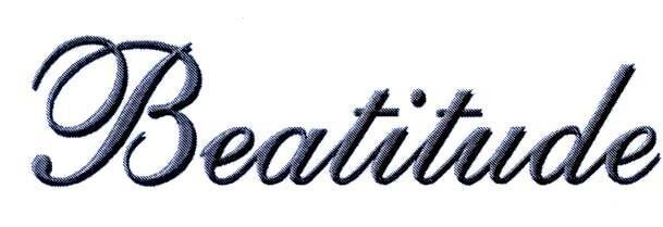 Mẫu nhãn hiệu BEATITUDE