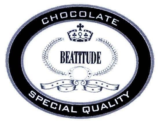 Mẫu nhãn hiệu BEATITUDE CHOCOLATE SPECIAL QUALITY