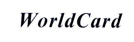 Mẫu nhãn hiệu WORLDCARD