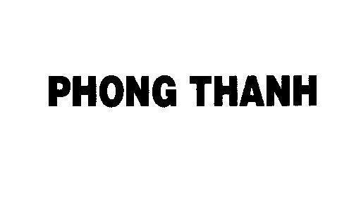 Mẫu nhãn hiệu PHONG THANH
