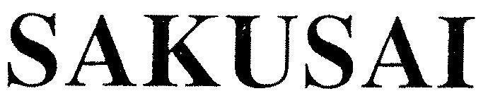 Mẫu nhãn hiệu SAKUSAI