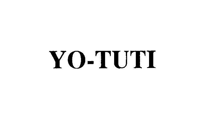 Mẫu nhãn hiệu YO-TUTI