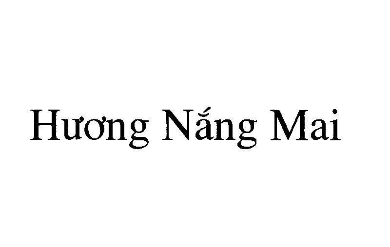 Mẫu nhãn hiệu Hương Nắng Mai