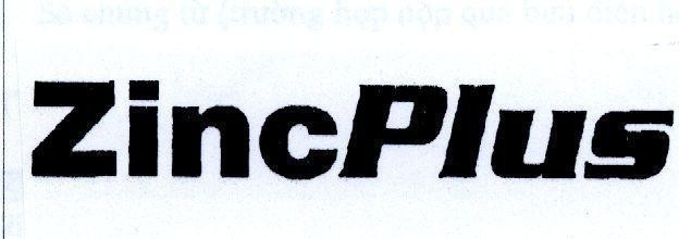 Mẫu nhãn hiệu ZINCPLUS