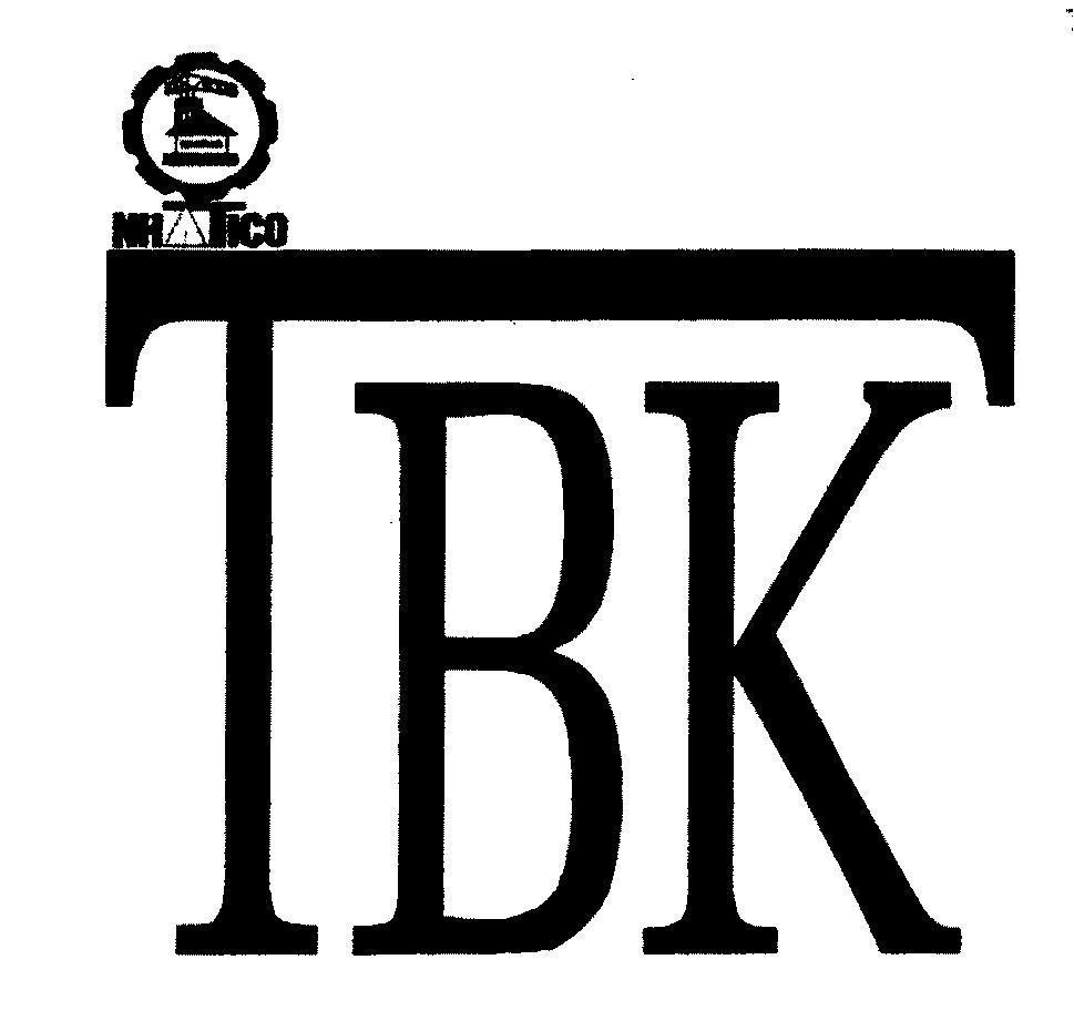 Mẫu nhãn hiệu NHATICO TBK