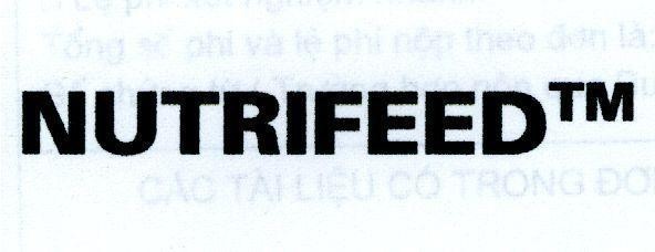 Mẫu nhãn hiệu NUTRIFEED TM