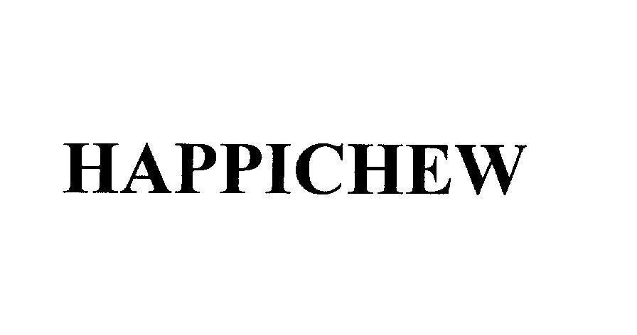 Mẫu nhãn hiệu HAPPICHEW