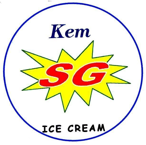 Mẫu nhãn hiệu SG ICE CREAM KEM