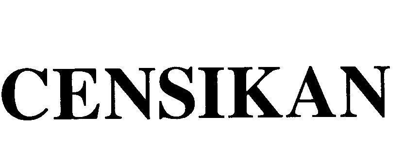 Mẫu nhãn hiệu CENSIKAN
