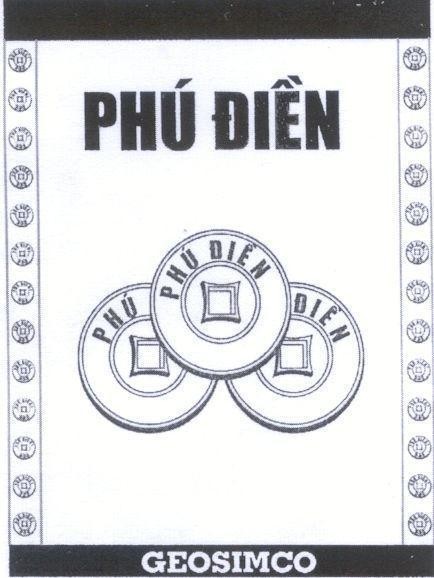 Mẫu nhãn hiệu Phú Điền GEOSIMCO