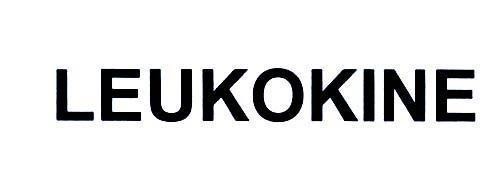 Mẫu nhãn hiệu LEUKOKINE