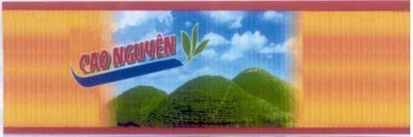 Mẫu nhãn hiệu CAO NGUYÊN