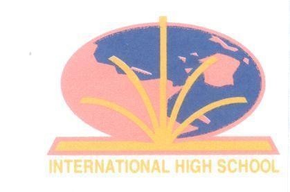 Mẫu nhãn hiệu INTERNATIONAL HIGH SCHOOL
