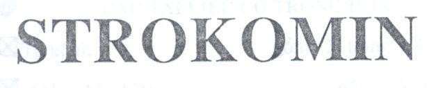 Mẫu nhãn hiệu STROKOMIN