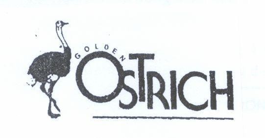 Mẫu nhãn hiệu GOLDEN OSTRICH