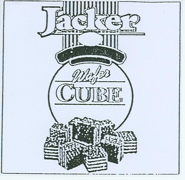 Mẫu nhãn hiệu JACKER CUBE WAFER