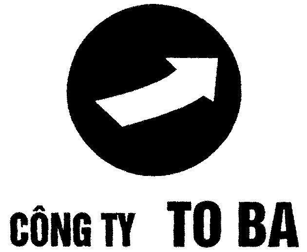 Mẫu nhãn hiệu TOBA CÔNG TY